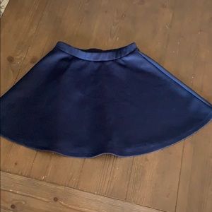 Forever 21 navy blue skirt size small